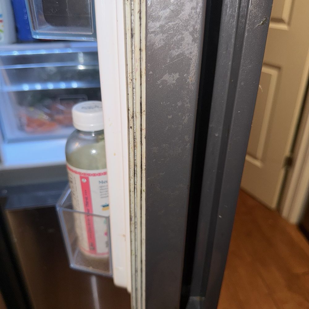 Speed Sparkle Cleaning - They clean the outside of the refrigerator doors, but left this - Home Cleaning Near Me - Cheverly, Maryland Speed Sparkle Cleaning - They clean the outside of the refrigerator doors, but left this - Home Cleaning Near Me - Cheverly, Maryland