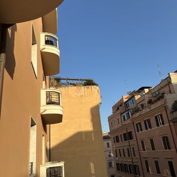 Hotel Lancelot - View from the hotel balcony - Hotels Near Me - Rome, RM Hotel Lancelot - View from the hotel balcony - Hotels Near Me - Rome, RM