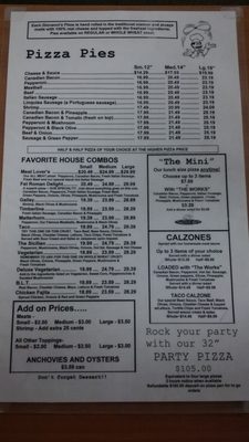 Menu photo 3 Giovanni Mountain Pizza Mill City, OR Menu photo 3 Giovanni Mountain Pizza Mill City, OR
