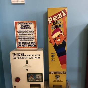 PEZ Visitor Center - a vending machine and a sign - Candy Stores Near Me - Orange, Connecticut PEZ Visitor Center - a vending machine and a sign - Candy Stores Near Me - Orange, Connecticut