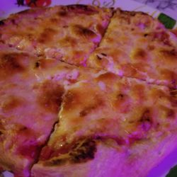 Restaurant Anna - Their Margarita pizza