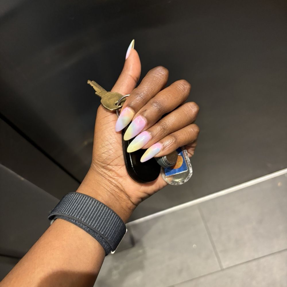 Gel x manicure