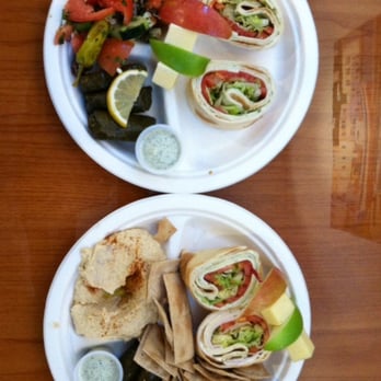 Hovan Mediterranean Gourmet - Rolls, hummus, tomato salad, grape leaves! - Mediterranean Near Me - Atlanta, Georgia Hovan Mediterranean Gourmet - Rolls, hummus, tomato salad, grape leaves! - Mediterranean Near Me - Atlanta, Georgia