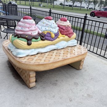 JD's Frozen Custard - Ice cream bench - Ice Cream & Frozen Yogurt Near Me - Englewood, Ohio JD's Frozen Custard - Ice cream bench - Ice Cream & Frozen Yogurt Near Me - Englewood, Ohio