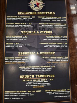 Menu photo 1 Big Mike’s Bar and Grill Plano, TX Menu photo 1 Big Mike’s Bar and Grill Plano, TX