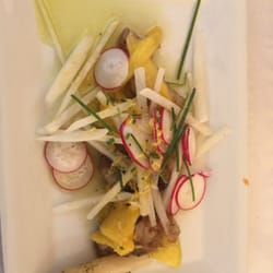 Club de Tenis Denia - Ensalada de rape y mango del menú