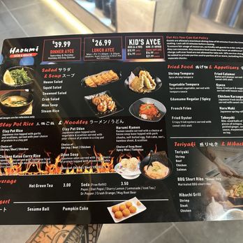 Harumi - This is the full menu for the New Haward location! - Sushi Bars Near Me - Hayward, California Harumi - This is the full menu for the New Haward location! - Sushi Bars Near Me - Hayward, California
