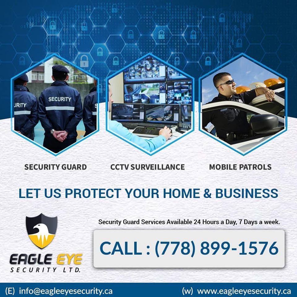 EAGLE EYE SECURITY Updated October 2024 8140 120 Street, Surrey