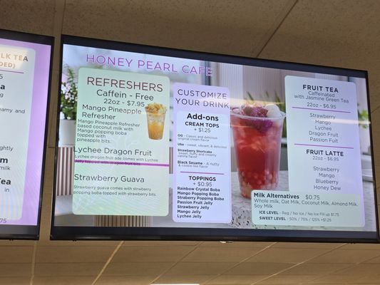 Menu photo 1 Honey Pearl Cafe Anchorage, AK