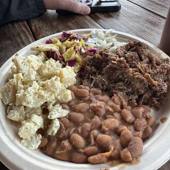 Firebrand BBQ - Brisket plate - Barbeque Near Me - Seward, Alaska