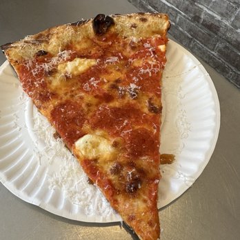 Jonny's Pizza - Vodka slice with hot honey - Pizza Near Me - New York, New York