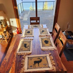 Wild West Log Furniture - Dining room table