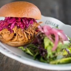 Boucherie Lorrain Cuisine de Saison - Burger de porc braisé