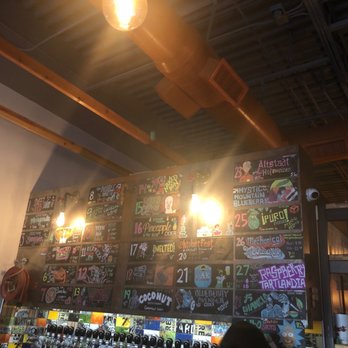 Tin Man - a variety of beers on display - Beer Bar Near Me - El Paso, Texas