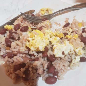 El Atlacatl - Rice, beans and eggs. They make eggs at night for a little extra. - Salvadoran Near Me - Miami, Florida El Atlacatl - Rice, beans and eggs. They make eggs at night for a little extra. - Salvadoran Near Me - Miami, Florida