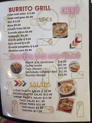 Menu photo 1 Burrito Grill Winfield, IL Menu photo 1 Burrito Grill Winfield, IL