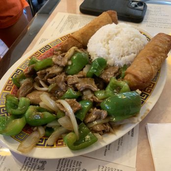 China Moon - Pepper Steak with Onions - Chinese Near Me - Universal City, Texas