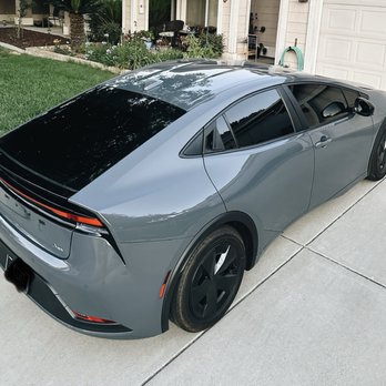 H&E Window Tinting - Tinted Prius - Car Window Tinting Near Me - Turlock, California