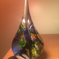 Grand Rapids Glass Blowing Studio - Paper weight I made