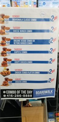 Menu photo 1 Boardwalk Scarborough, ON