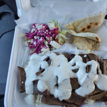 Doy Doy Grill - Beef & lamb platter, rice, tzatziki, salad, pita, hummus - Food Trucks Near Me Doy Doy Grill - Beef & lamb platter, rice, tzatziki, salad, pita, hummus - Food Trucks Near Me