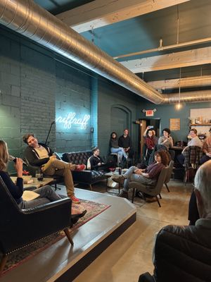 Riffraff bookstore and bar by null