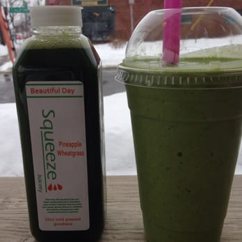 Squeeze Juicery - Brightening up a dreary, snowy day :) - Juice Bars & Smoothies Near Me - Williamsville, New York