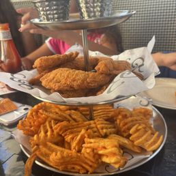 Chicken Tender Tower