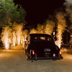 Liberty Fireworks - Driveway Light-Up for Wedding Exit