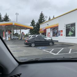 Shell - View from my poor car with a failed clutch.