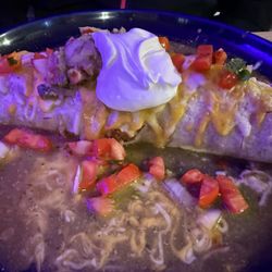 Agave Taqueria - They have large burritos here