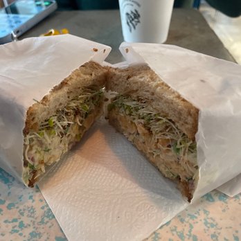 Southdown Coffee - Glen Cove - Chickpea salad sandwich - Coffee Roasteries Near Me - Glen Cove, New York