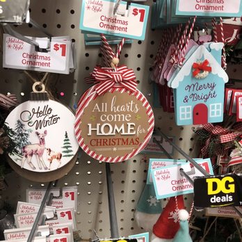 Dollar General - a display of christmas decorations - Discount Store Near Me - Effort, Pennsylvania