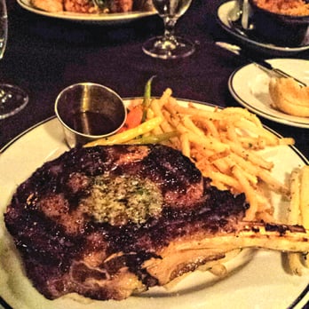 The Magic Castle - 21 days aged rib eye steak with truffle fries - Performing Arts Near Me - Hollywood, California