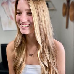 Ashley's Hair Salon - Beautiful client!