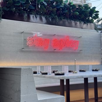 Spicy Mango - Outdoor patio area - Caribbean Near Me - New Orleans, Louisiana