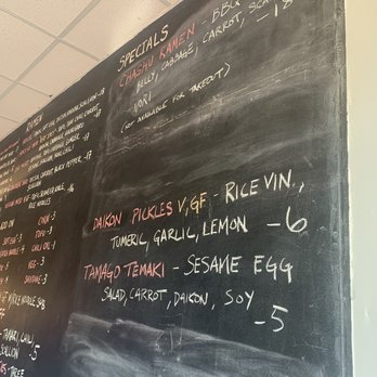 New Wave Kitchen - Specials Board - Ramen Near Me - Wakefield, Rhode Island
