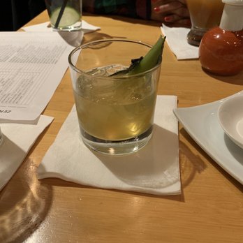 Zen Sushi - Nori & Celery old fashion w/rye whiskey - Sushi Bars Near Me - Dallas, Texas Zen Sushi - Nori & Celery old fashion w/rye whiskey - Sushi Bars Near Me - Dallas, Texas