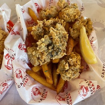 Captain Crab - Fried oyster basket - Cajun/Creole Near Me - Clovis, California