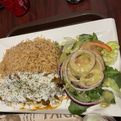 Maimana Naan & Kabab - Vegetarian Meal #1- Eggplant Meal