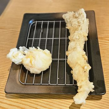 Tendon Kohaku - Extra soft boiled egg, eel - Japanese Near Me - Bellevue, Washington