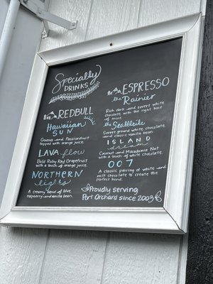 Menu photo 2 Jump Start Java 1 Port Orchard, WA