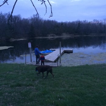 Eagle Ridge RV Park - Beautiful pond with small dock & paddle boat. - RV Parks Near Me - Eagleville, Missouri