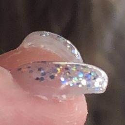 hard to see but extremely lumpy thick nails hard to see but extremely lumpy thick nails
