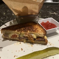 L BAR - Braised Short Rib Grilled Cheese