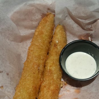 Rusty Bucket Restaurant and Tavern - Deep fried pickle spears - American Near Me - Upper Arlington, Ohio Rusty Bucket Restaurant and Tavern - Deep fried pickle spears - American Near Me - Upper Arlington, Ohio