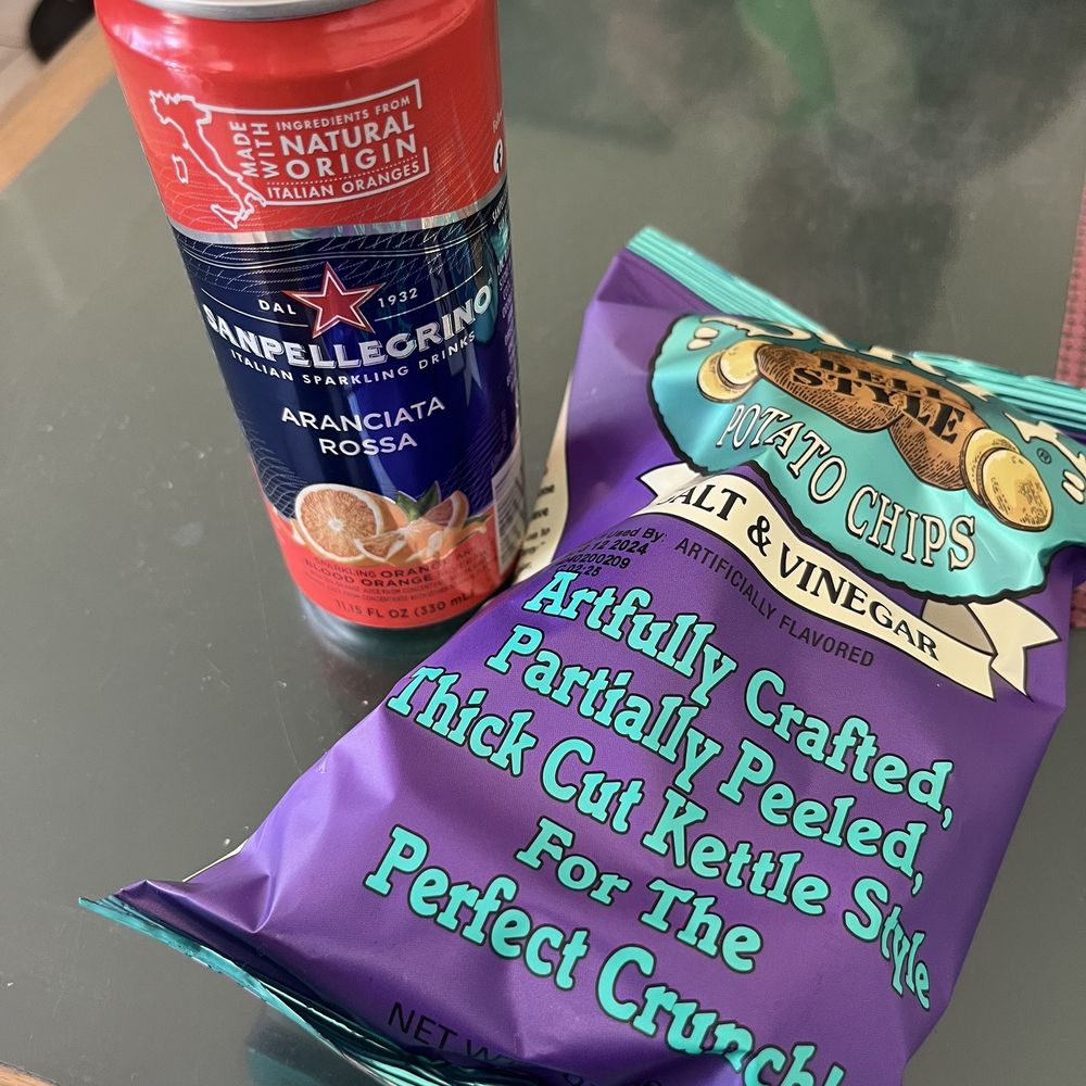 BMH Italian - Salt & Vinegar Chips and Blood Orange San Pellegrino to drink - Italian Near Me - La Mesa, California BMH Italian - Salt & Vinegar Chips and Blood Orange San Pellegrino to drink - Italian Near Me - La Mesa, California