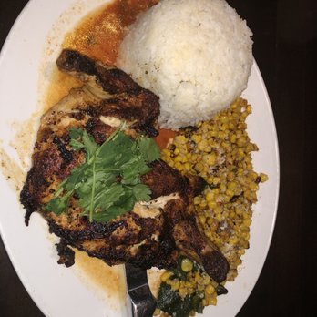 Yard House - Abuela's Chicken with street corn, roasted poblano peppers and rice in chipotle sauce. Delicious! - New American Near Me - Indianapolis, Indiana Yard House - Abuela's Chicken with street corn, roasted poblano peppers and rice in chipotle sauce. Delicious! - New American Near Me - Indianapolis, Indiana