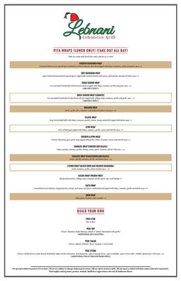Menu photo 1 Lebnani Mediterranean Kitchen & Bar Watertown, CT