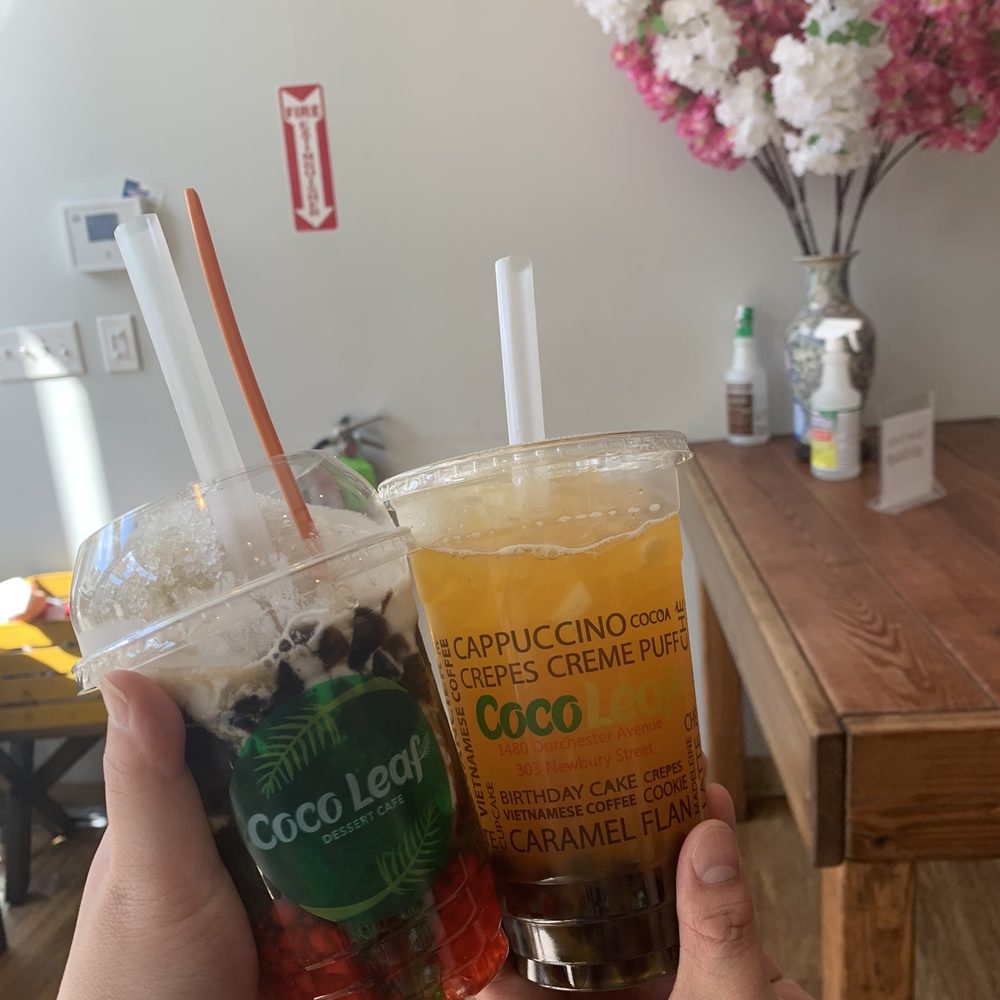 Coco Leaf - Che Saigon, passionfruit tea - Coffee & Tea Near Me - Boston, Massachusetts